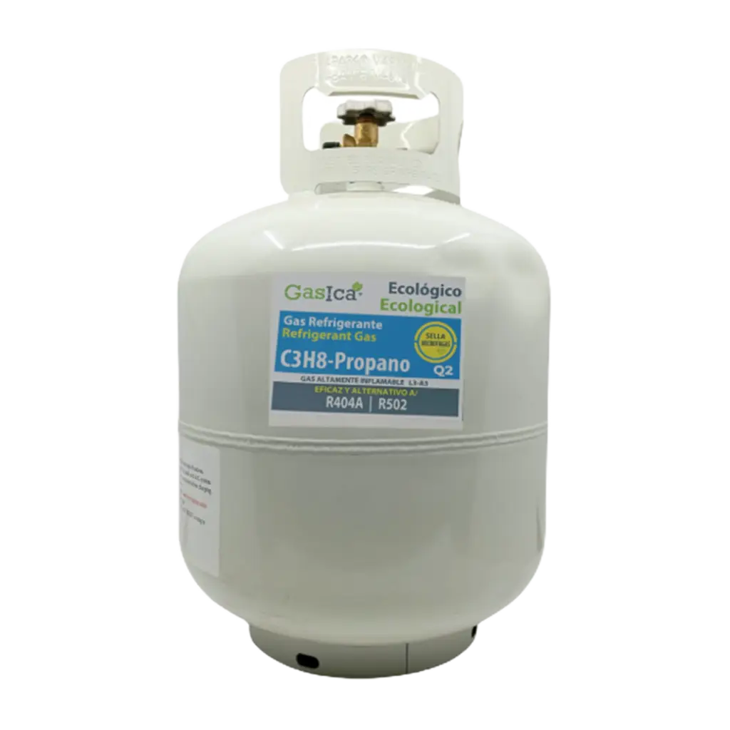 Gasica Q2: gas refrigerante ecológico sustituto de R502 R404A R408A y R422A